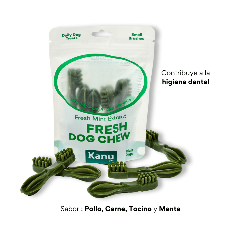 Snack Cepillo Dental Medium Kanu Pet Dental Fresh Para Perros Sabor a Menta - {{ Kanu Pet }}