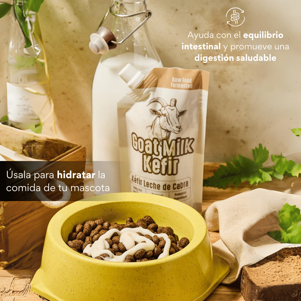 Suplemento Kéfir de Leche de Cabra Kanu Pet para Perro y Gato Sabor 100% Natural - {{ Kanu Pet }}