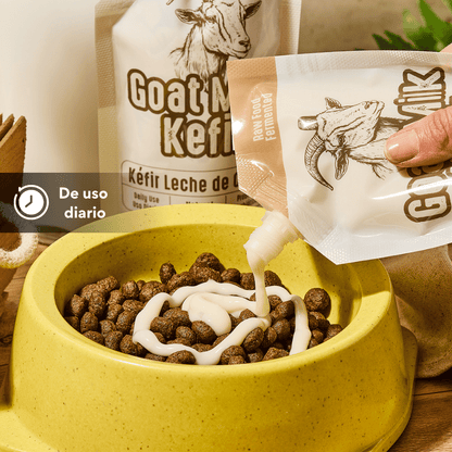 Suplemento Kéfir de Leche de Cabra Kanu Pet para Perro y Gato Sabor 100% Natural - {{ Kanu Pet }}
