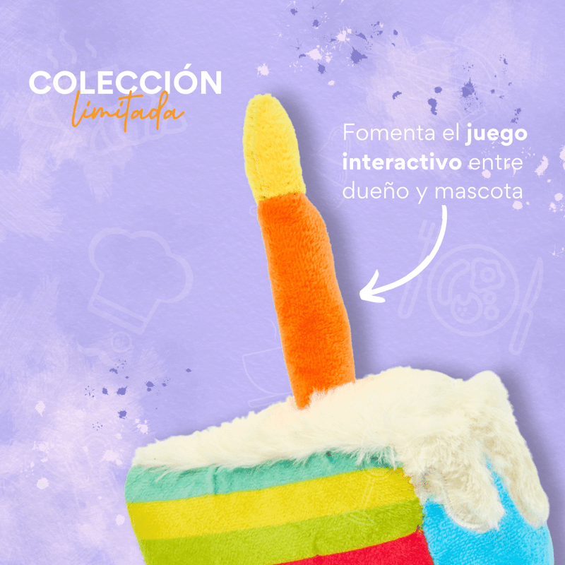 Juguete de Peluche Torta de Cumpleaños Kanu Pet para Perro - {{ Kanu Pet }}