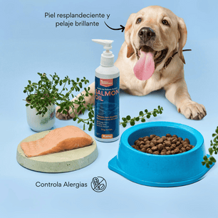 Suplemento Aceite de Salmón Kanu Pet para perro y gato. Omega 3 y 6 - {{ Kanu Pet }}