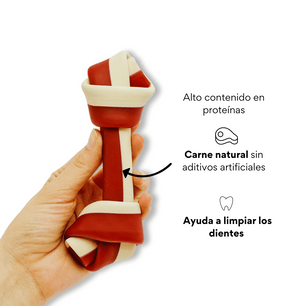 Snack Hueso Grande de Carne y Batata Kanu Pet Hueso para Perro L X 2 Ud - {{ Kanu Pet }}