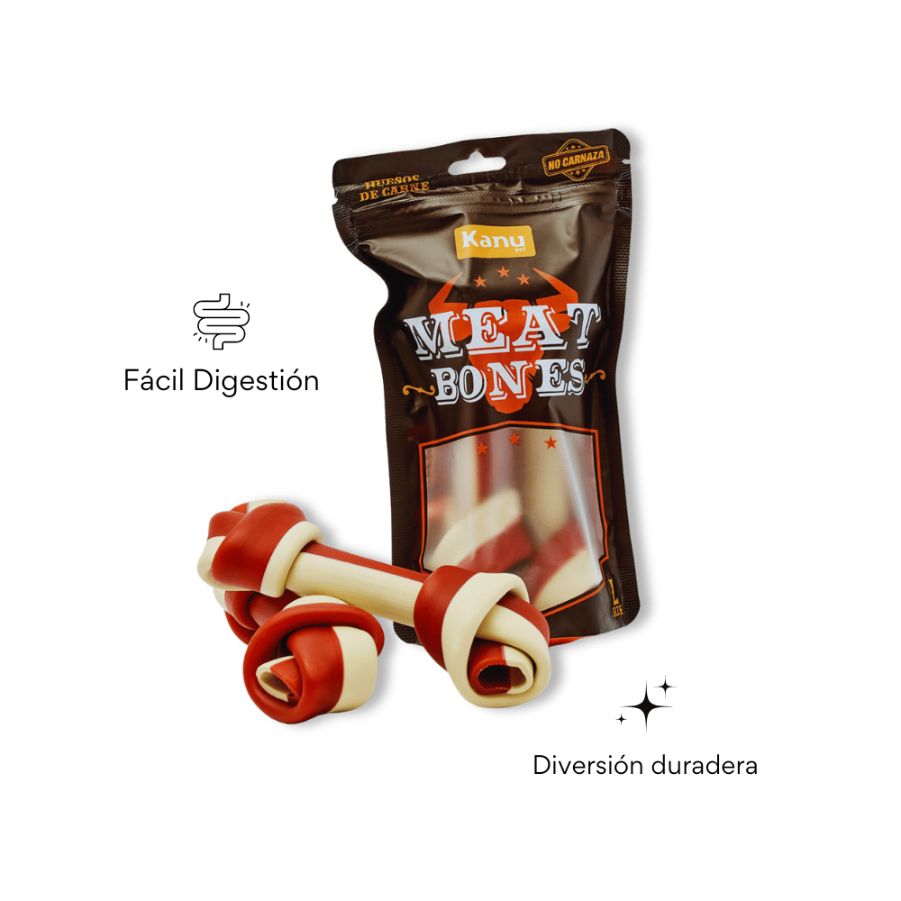 Snack Hueso Grande de Carne y Batata Kanu Pet Hueso para Perro L X 2 Ud - {{ Kanu Pet }}