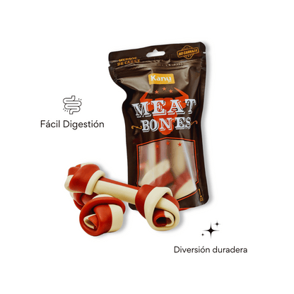 Snack Hueso Grande de Carne y Batata Kanu Pet Hueso para Perro L X 2 Ud - {{ Kanu Pet }}