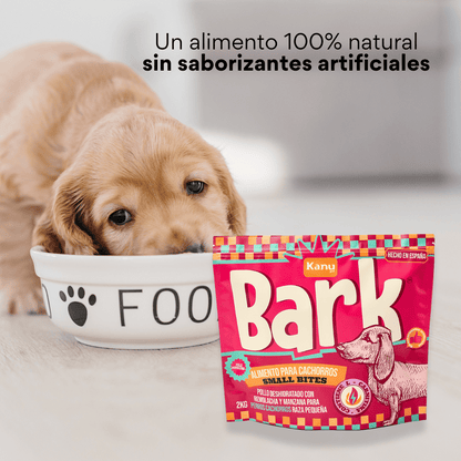 Alimento Seco Kanu Pet Bark Small Bites para Cachorros de Razas Pequeñas Pollo - {{ Kanu Pet }}