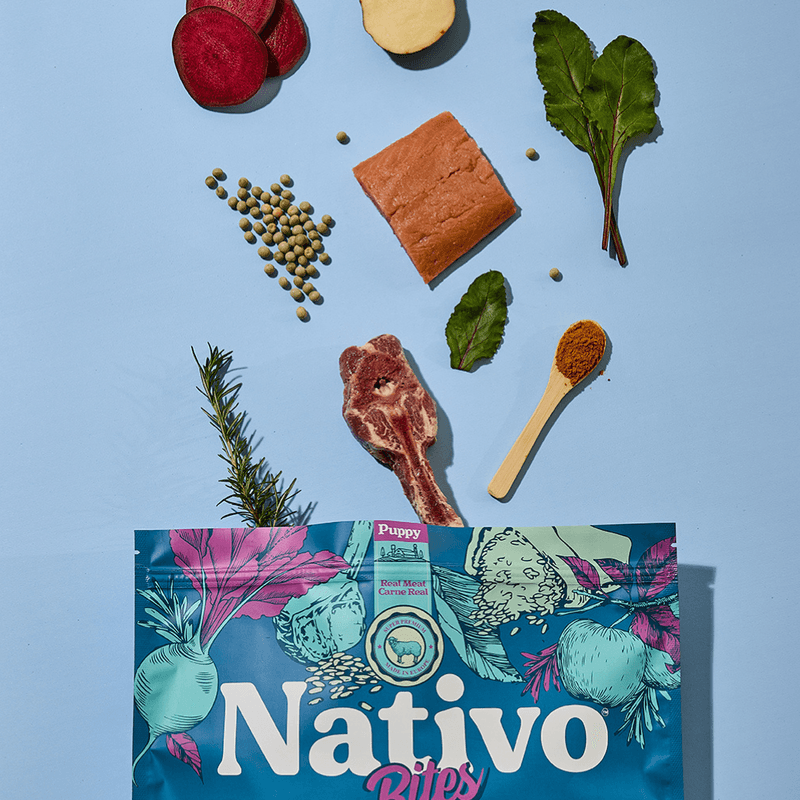 Alimento seco Nativo Bites Cordero Kanu Pet para cachorros - {{ Kanu Pet }}