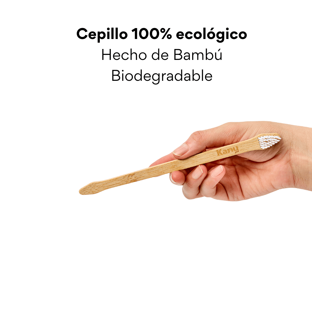 Cepillo de Dientes Ecológico Kanu Pet para Perro y Gato