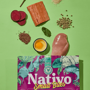 Alimento seco para perro adulto Nativo Small Bites Pollo Kanu Pet x 2 Kg - {{ Kanu Pet }}