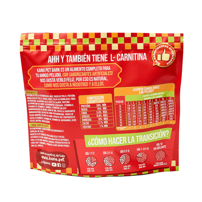 Alimento seco Kanu Pet Bark para cachorros razas medianas y grandes sabor a Pollo - {{ Kanu Pet }}