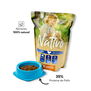 Alimento Para Gato - Kanu Nativo Hairball 5 LB