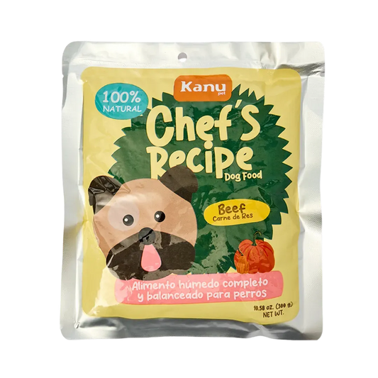 Alimento Húmedo Completo Chef's Recipe Carne de Res Kanu Pet para Perros