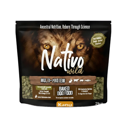 Alimento Horneado Nativo Wild Multi-Proteína Kanu Pet para Perro