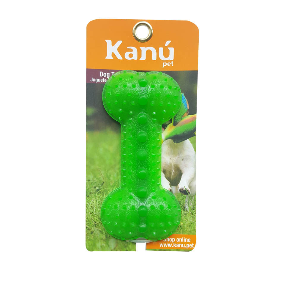 Juguete Porta Snack De Hueso Rojo Kanu para perro - {{ Kanu Pet }}
