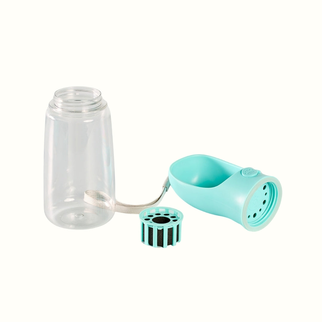 Bebedero Portable con Botón Kanu Pet para Perro y Gato