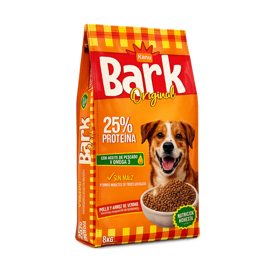 Alimento Seco Bark Original Pollo Kanu Pet para Perros Adulto todas las Razas
