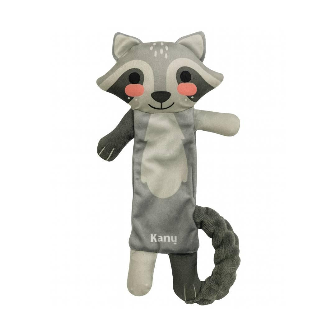 Juguete de Peluche Mapache sin Relleno Kanu Pet para Perro