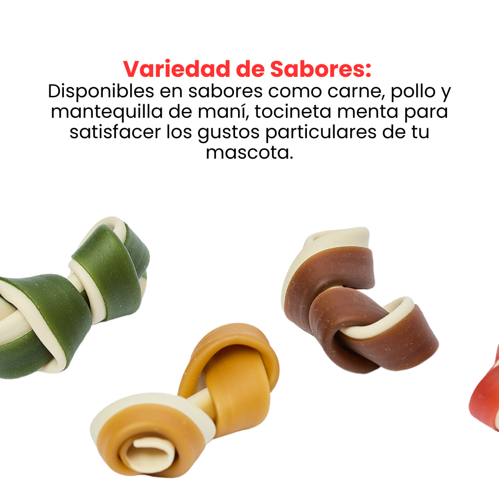 Snack Mini Huesos con Sabores surtidos Kanu Pet Mini Bones Pet para Perros x 12 Unds - {{ Kanu Pet }}
