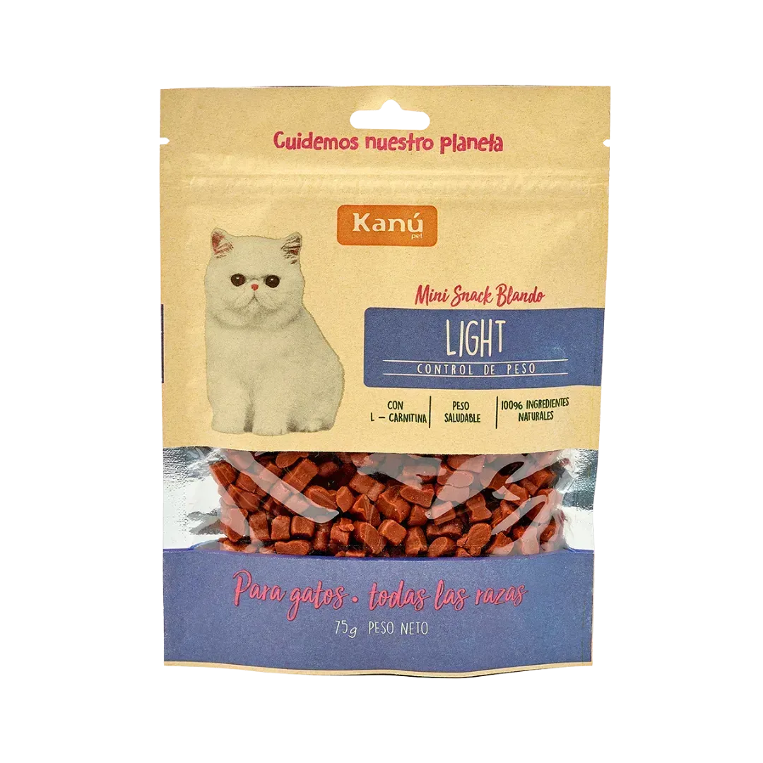 Galletas Blandas para el Control de Peso Kanu Pet Light para Gato
