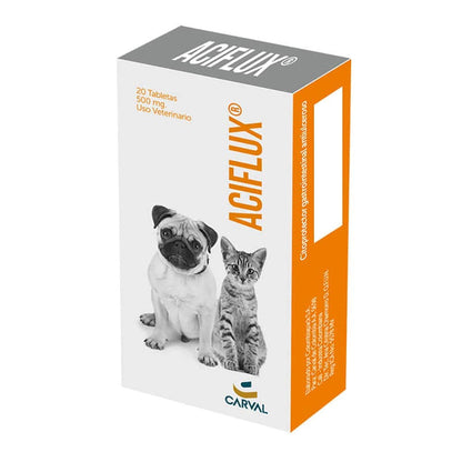 Protector Gástrico Aciflux 500 Mg Para Perro y Gatos