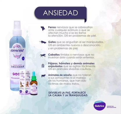 Ansiedad Spray X 250Ml para perro