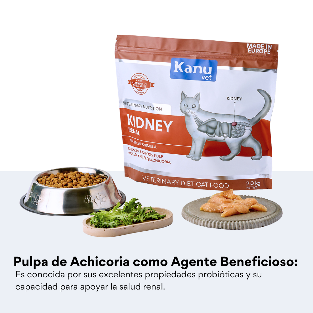 Alimento Medicado Kanu Vet Renal para Gato Adultos - {{ Kanu Pet }}