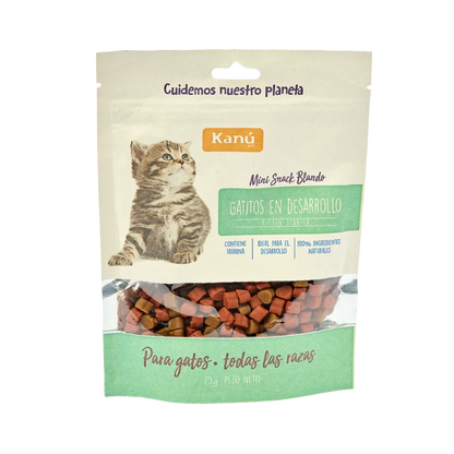 Galletas Blandas Kanu Pet Gatitos en Desarrollo y Apoyo al Crecimiento Muscular
