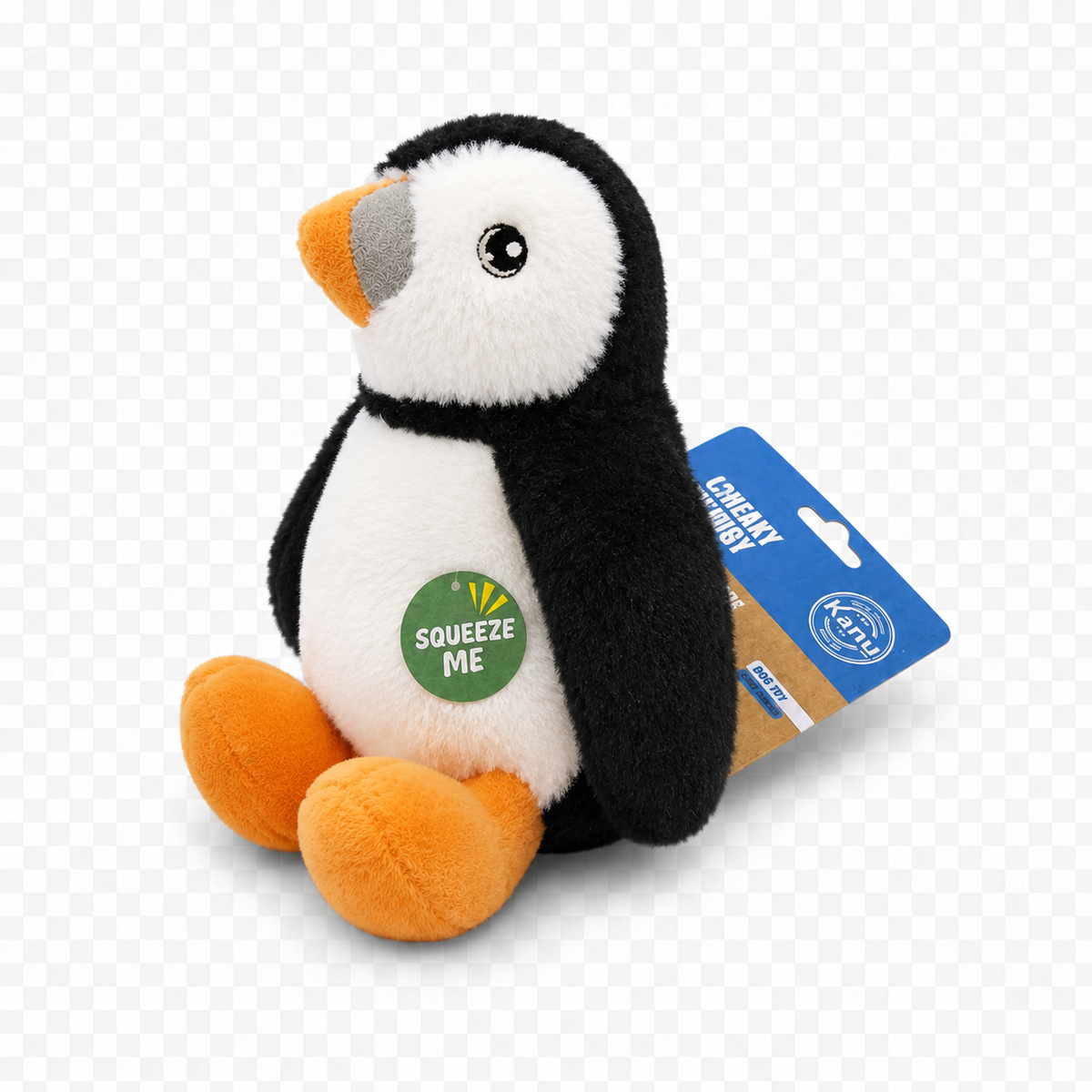 Juguete de Peluche Pinguino con Sonido Kanu Pet para Perro