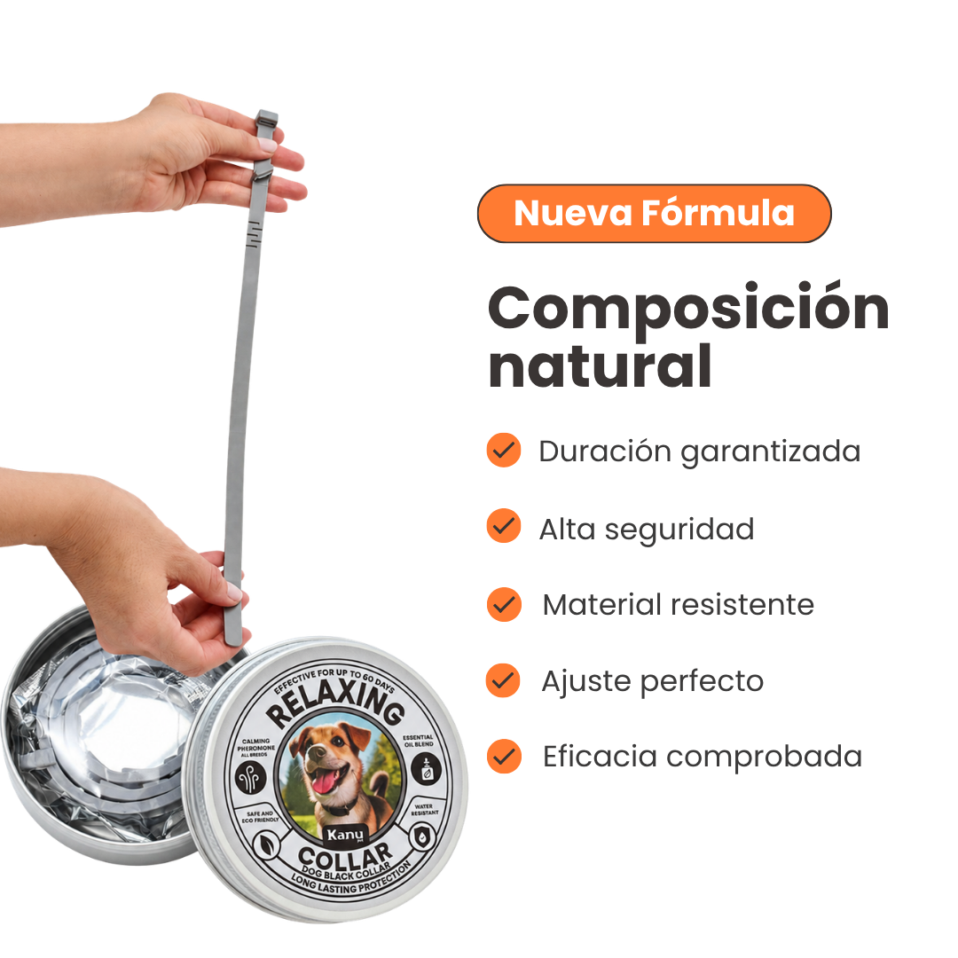 Collar Relajante con Fermonas Relaxing Kanu Pet para Perros