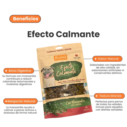 Galleta Efecto Calmante Kanu Pet para perros
