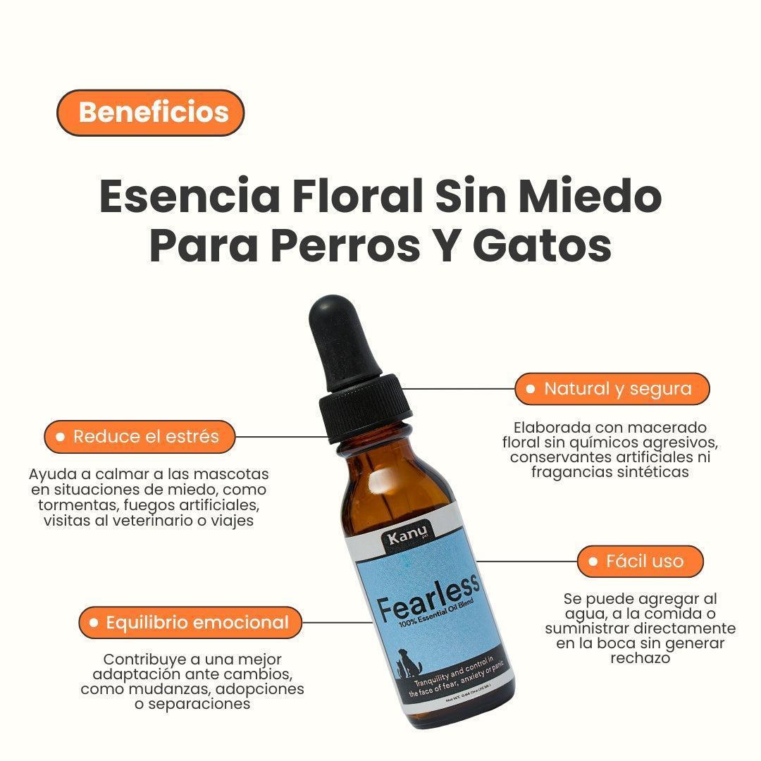 Esencia Floral Sin Miedo Kanu Pet para perros y gatos