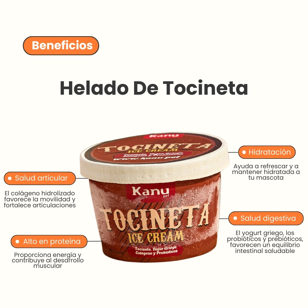Kanu Helado Tocineta Para Perro y Gato