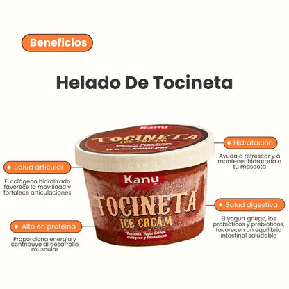 Kanu Helado Tocineta Para Perro y Gato