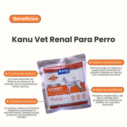 Alimento Húmedo Medicado Kanu Vet Renal - Kidney para Perros Adultos