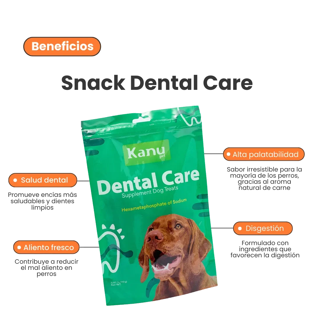 Nuggets Dental Care para la placa y el sarro Kanu Pet para Perro
