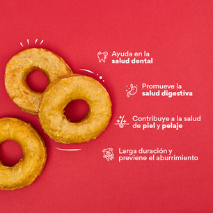 Snack Dona de Colágeno de Pollo Kanu Pet para Perro. No es Carnaza - {{ Kanu Pet }}