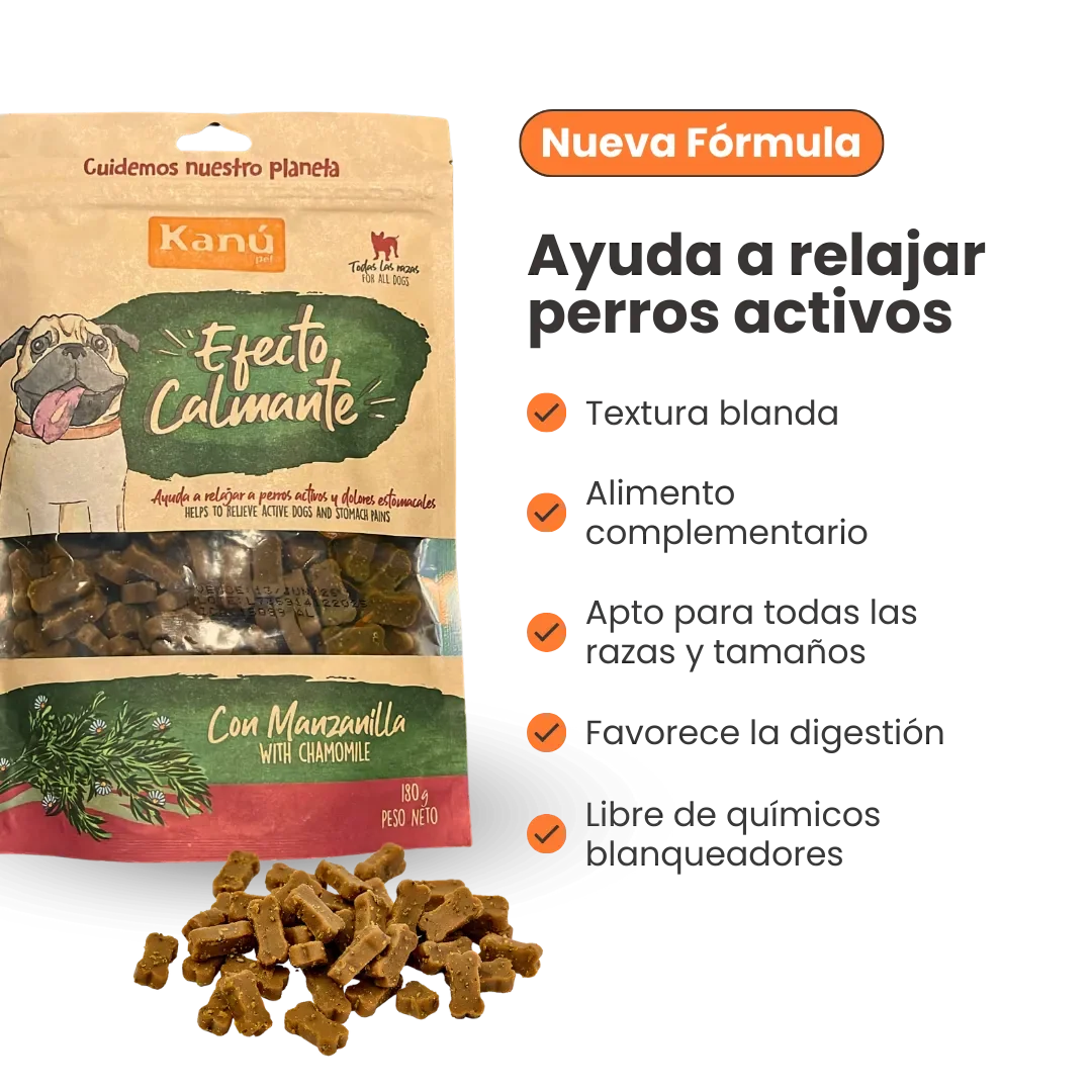 Galleta Efecto Calmante Kanu Pet para perros