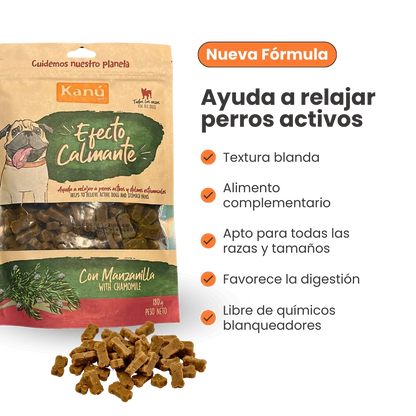 Galleta Efecto Calmante Kanu Pet para perros