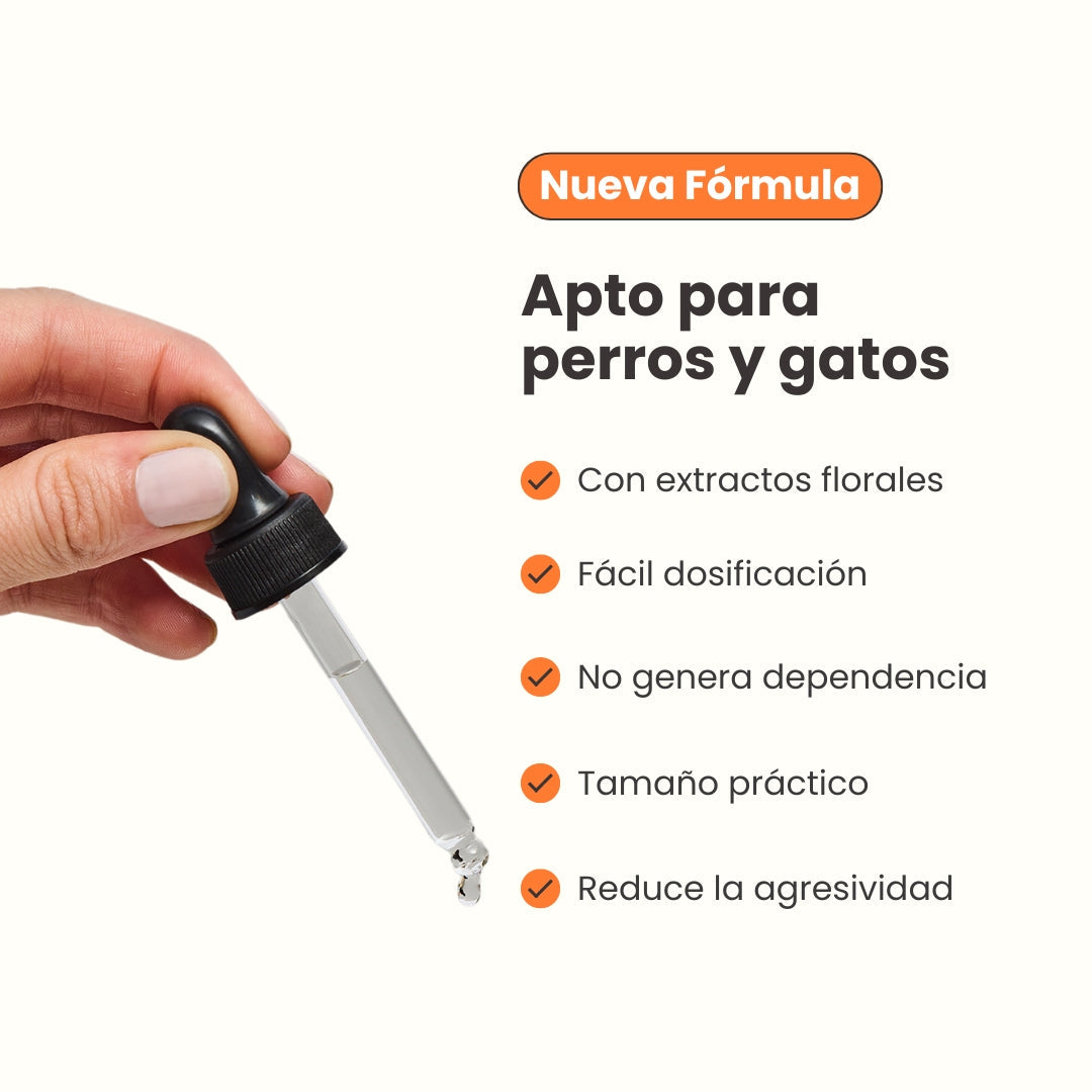Esencia Floral Agresividad Kanu Pet para perros y gatos