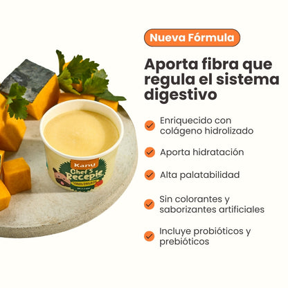 Kanu Helado Chef Recipe Calabaza Para Perro y Gato
