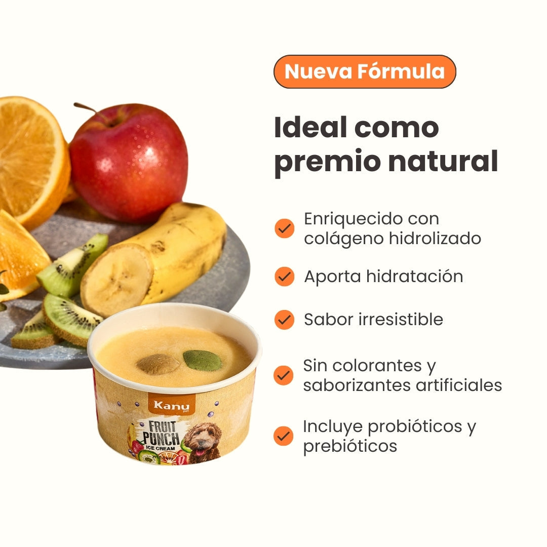 Kanu Helado Fruit Punch Para Perro y Gato