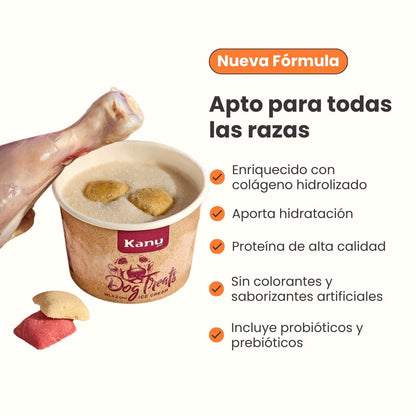 Kanu Helado Galleta Pollo Para Perro y Gato