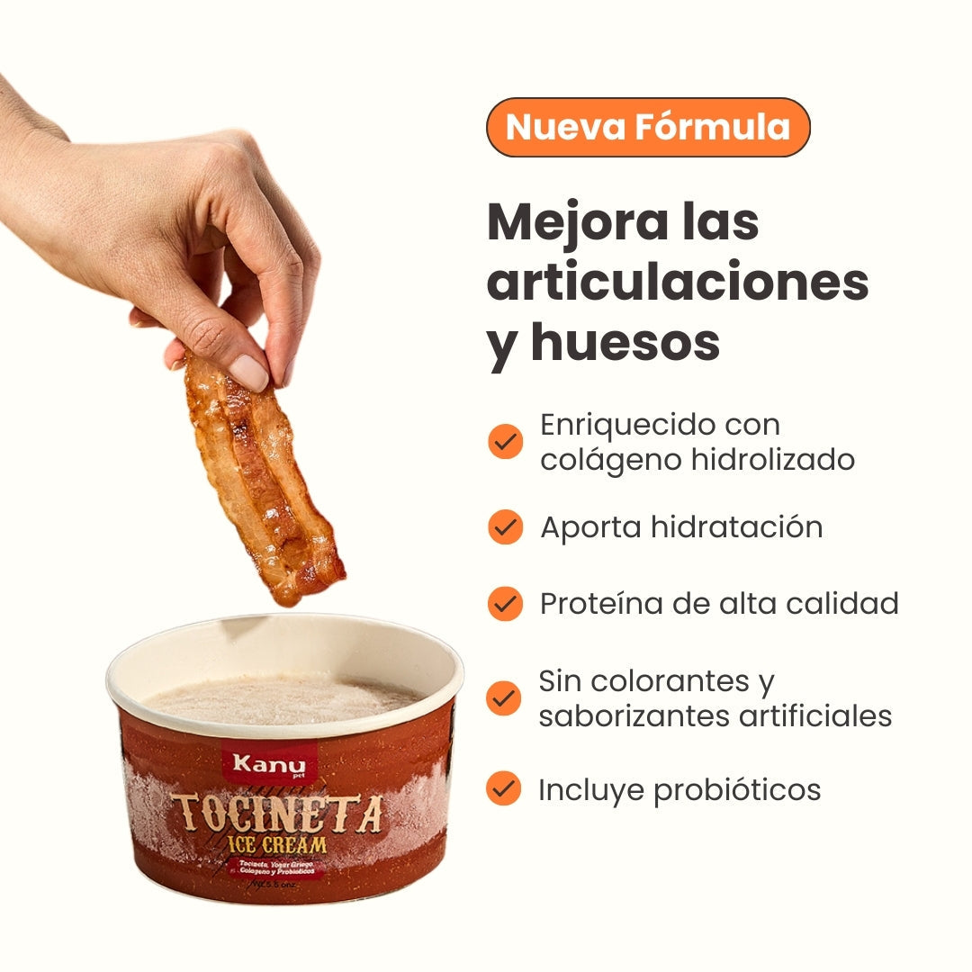 Kanu Helado Tocineta Para Perro y Gato