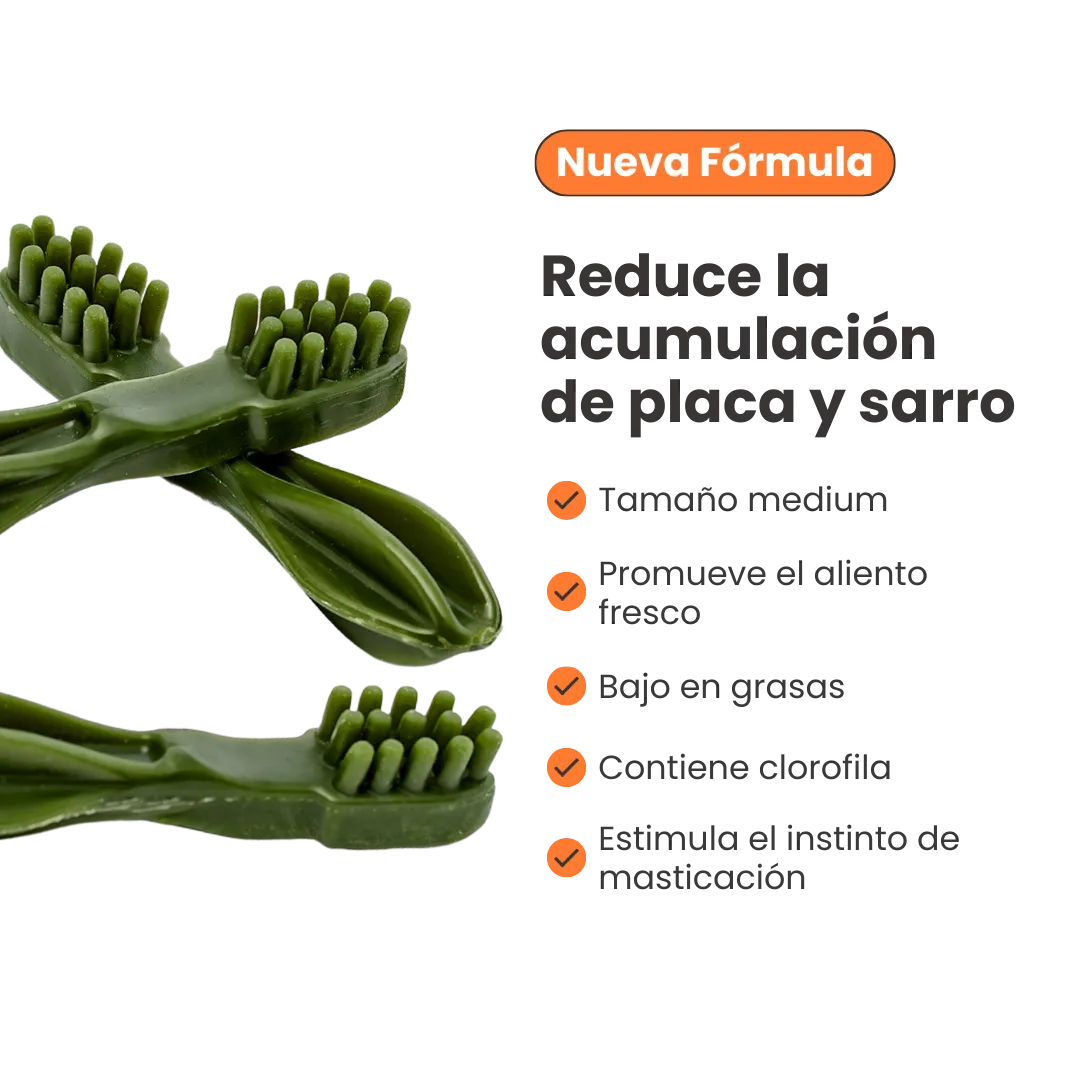 Snack Cepillo Dental Fresh Medium Kanu Pet para Perros Sabor a Menta