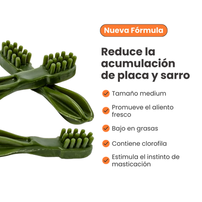 Snack Cepillo Dental Fresh Medium Kanu Pet para Perros Sabor a Menta