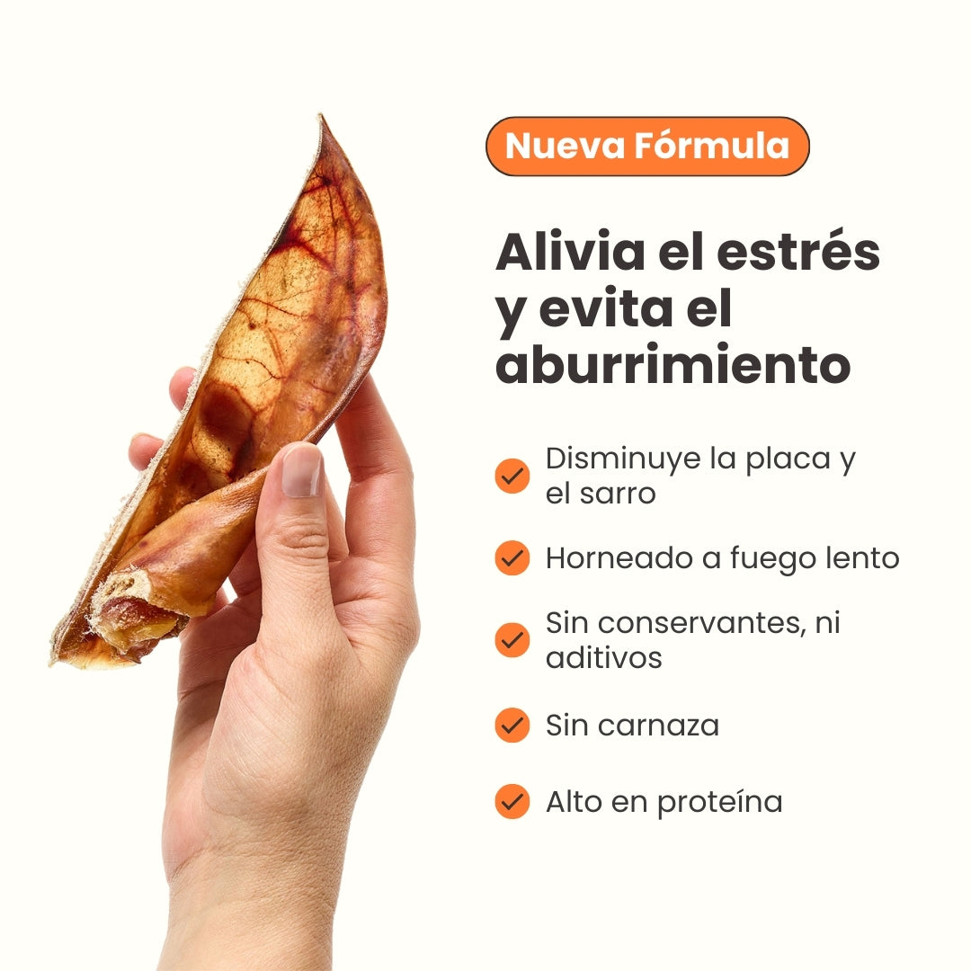 Snack Oreja de Cerdo Deshidratda Kanu Pet para Perro