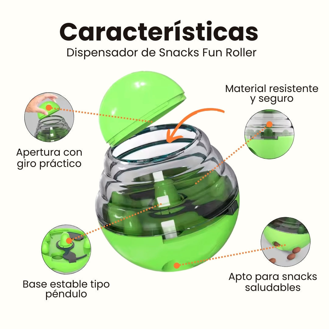 Dispensador de Snacks Fun Roller Kanu Pet para Perro