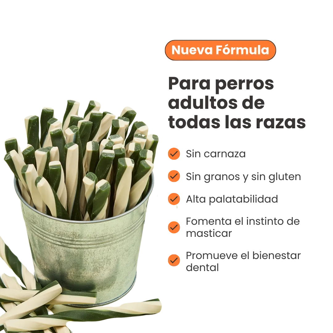 Snack Oral FunStick para la placa y el sarro Kanu Pet  para Perro Sabor a Menta