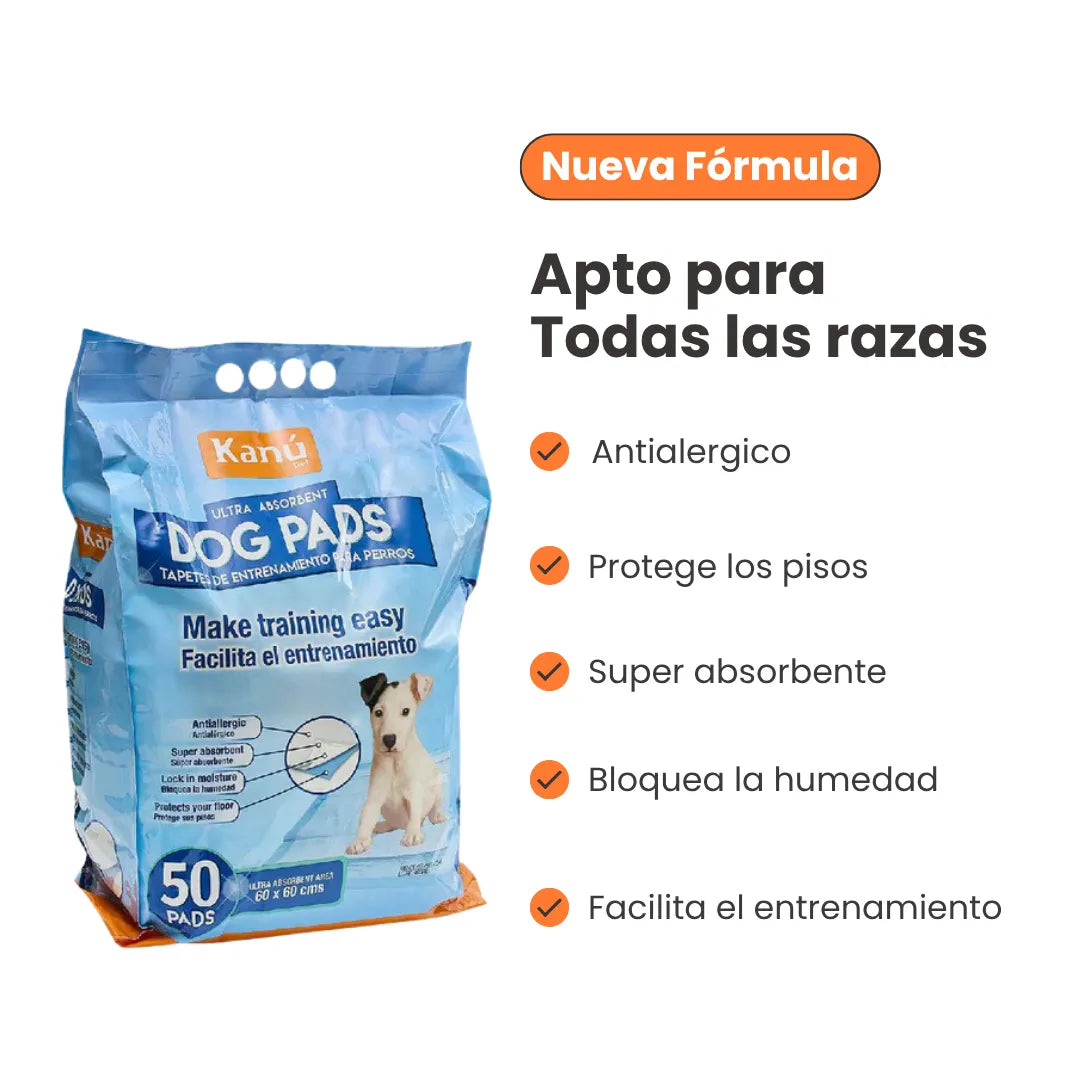 Tapete de Entrenamiento perros cachorros Kanu Pet Puppy Pads