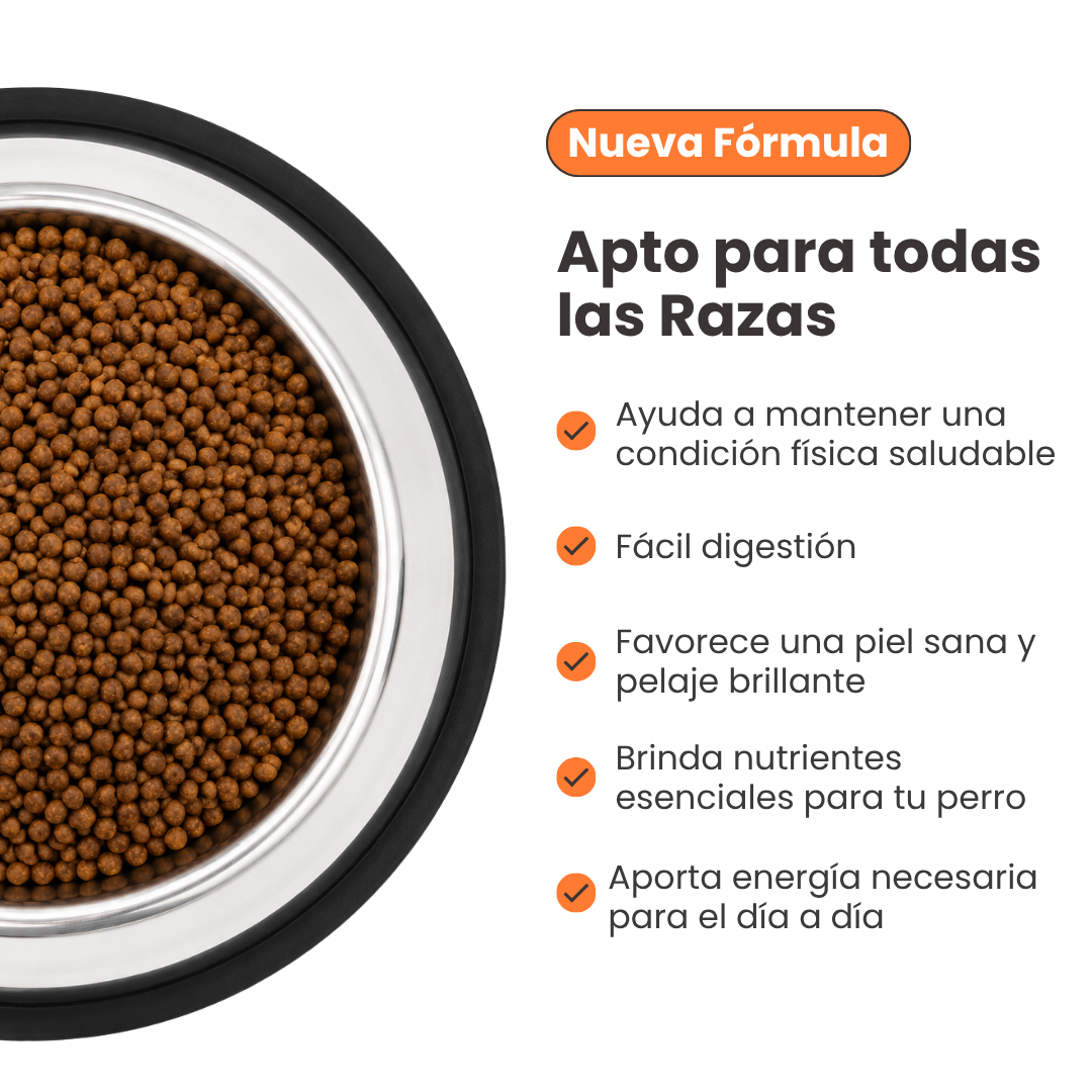 Alimento Seco Bark Original Pollo Kanu Pet para Perros Adulto todas las Razas