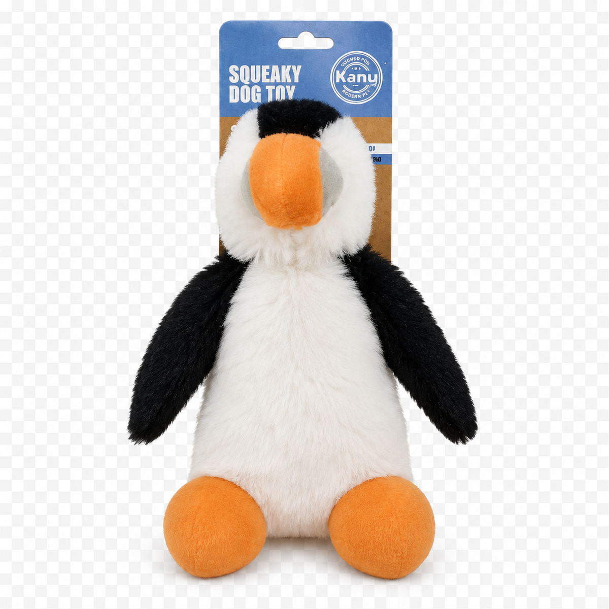 Juguete de Peluche Pinguino con Sonido Kanu Pet para Perro